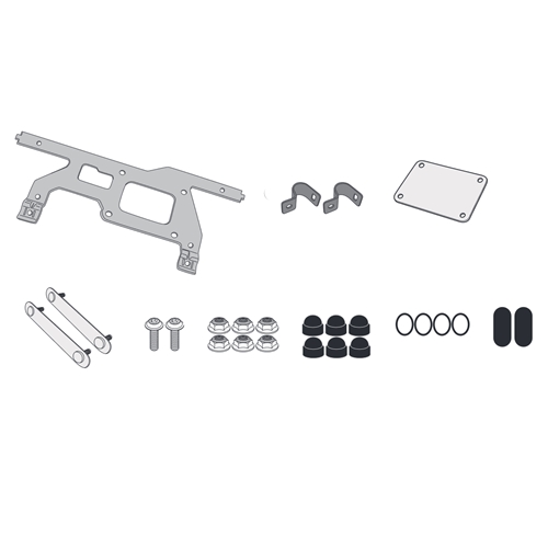 GIVI Specifieke montagekit voor toolbox S250, Motorspecifieke bagage, TL1179KIT